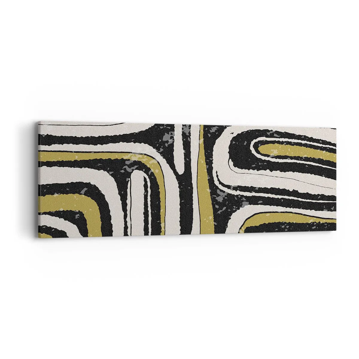 Impression sur toile - Image sur toile - Composition : routes et ruelles - 90x30 cm