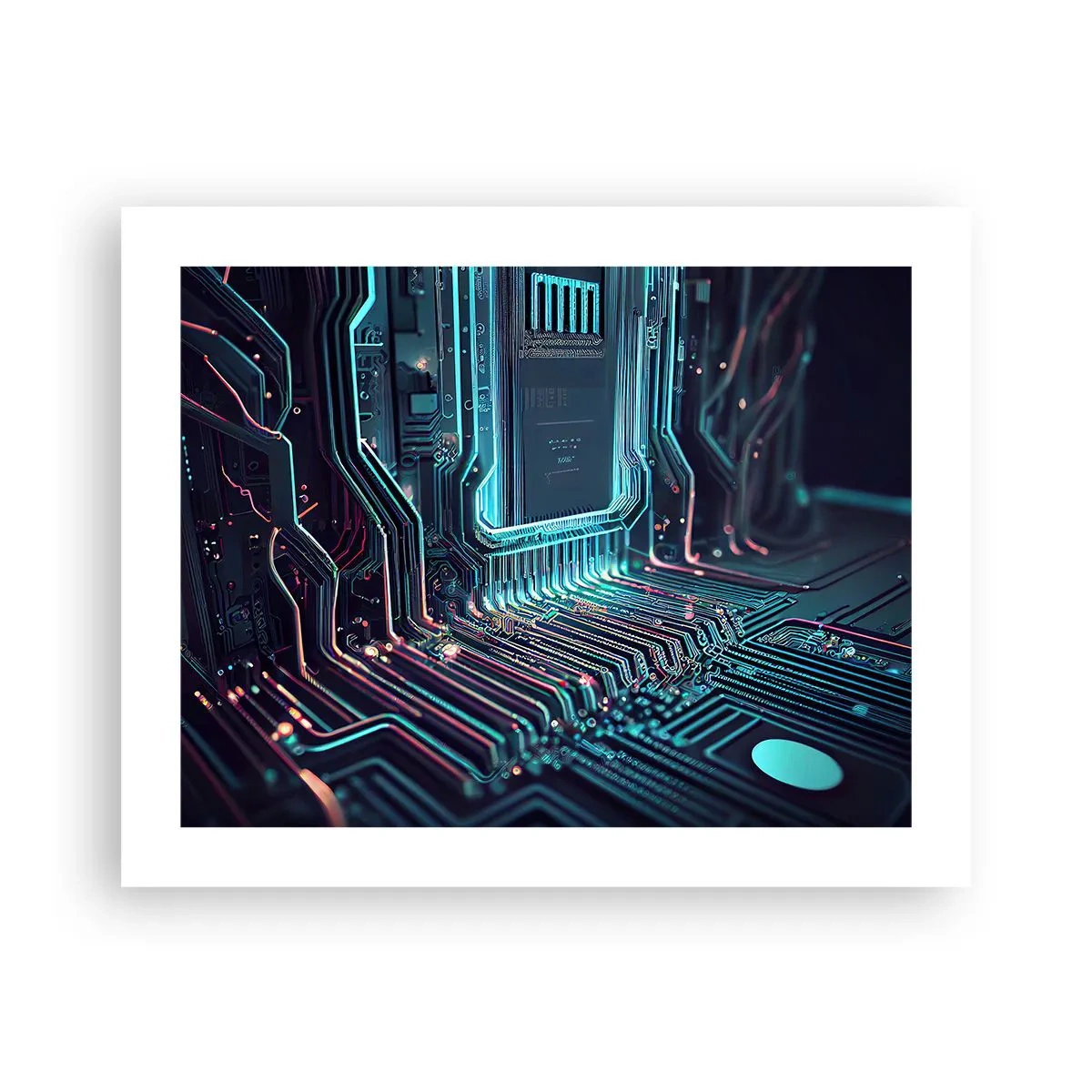 Affiche - Poster - Je pense comme ça… - 50x40 cm