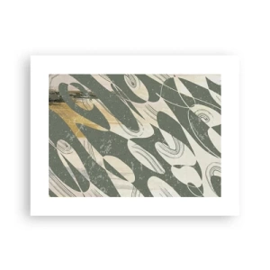 Affiche - Poster - Abstraction rythmique - 40x30 cm