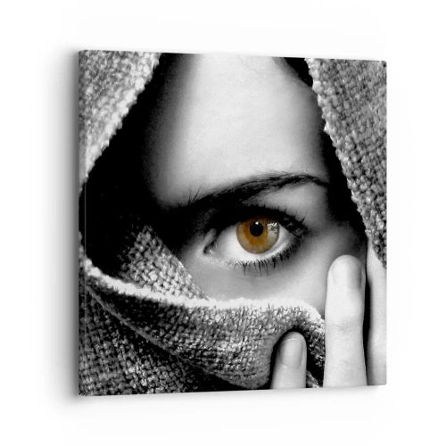 Impression sur toile - Image sur toile - Apprenez le secret - 30x30 cm