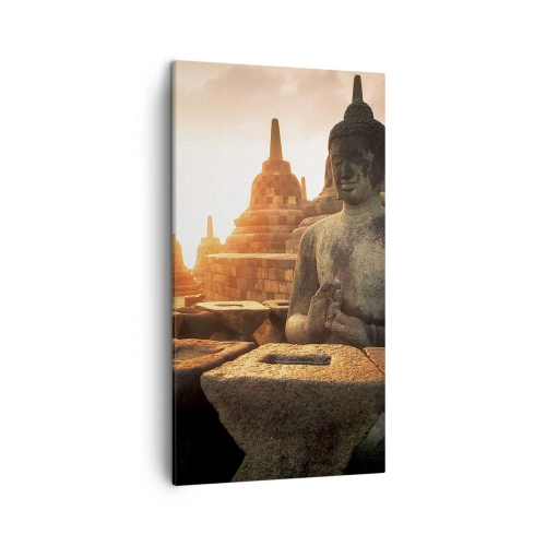 Impression sur toile - Image sur toile - Temps de grande sagesse - 45x80 cm