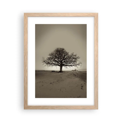 Affiche dans un chêne clair - Poster - D'ici à l'éternité - 30x40 cm