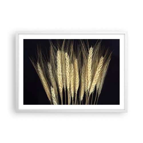 Affiche dans un cadre blanc - Poster - Magie rustique - 70x50 cm