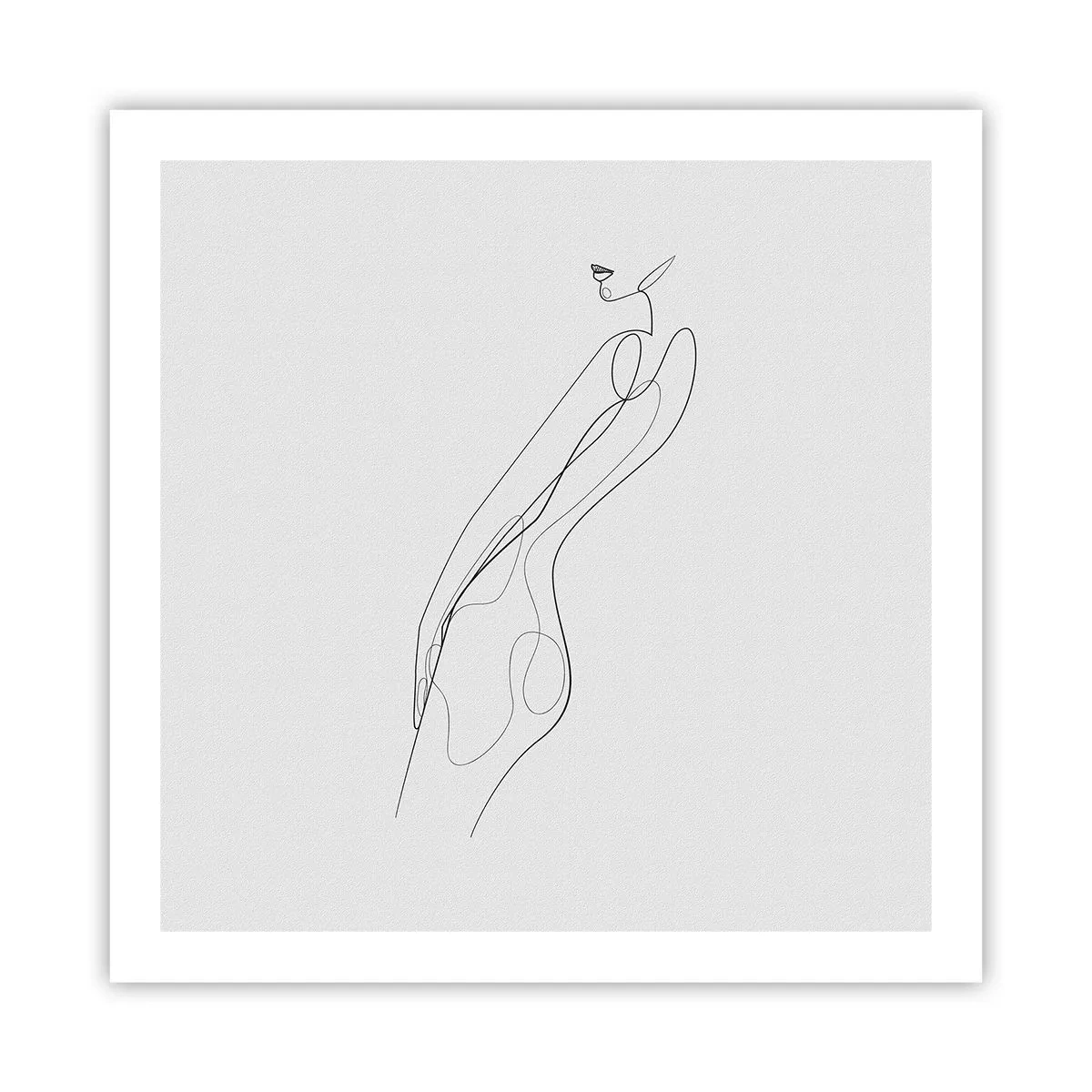 Affiche - Poster - Juste une promesse - 60x60 cm