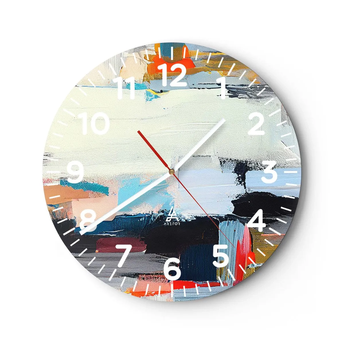 Horloge murale - Pendule murale - Y a-t-il une méthode ? - 40x40 cm