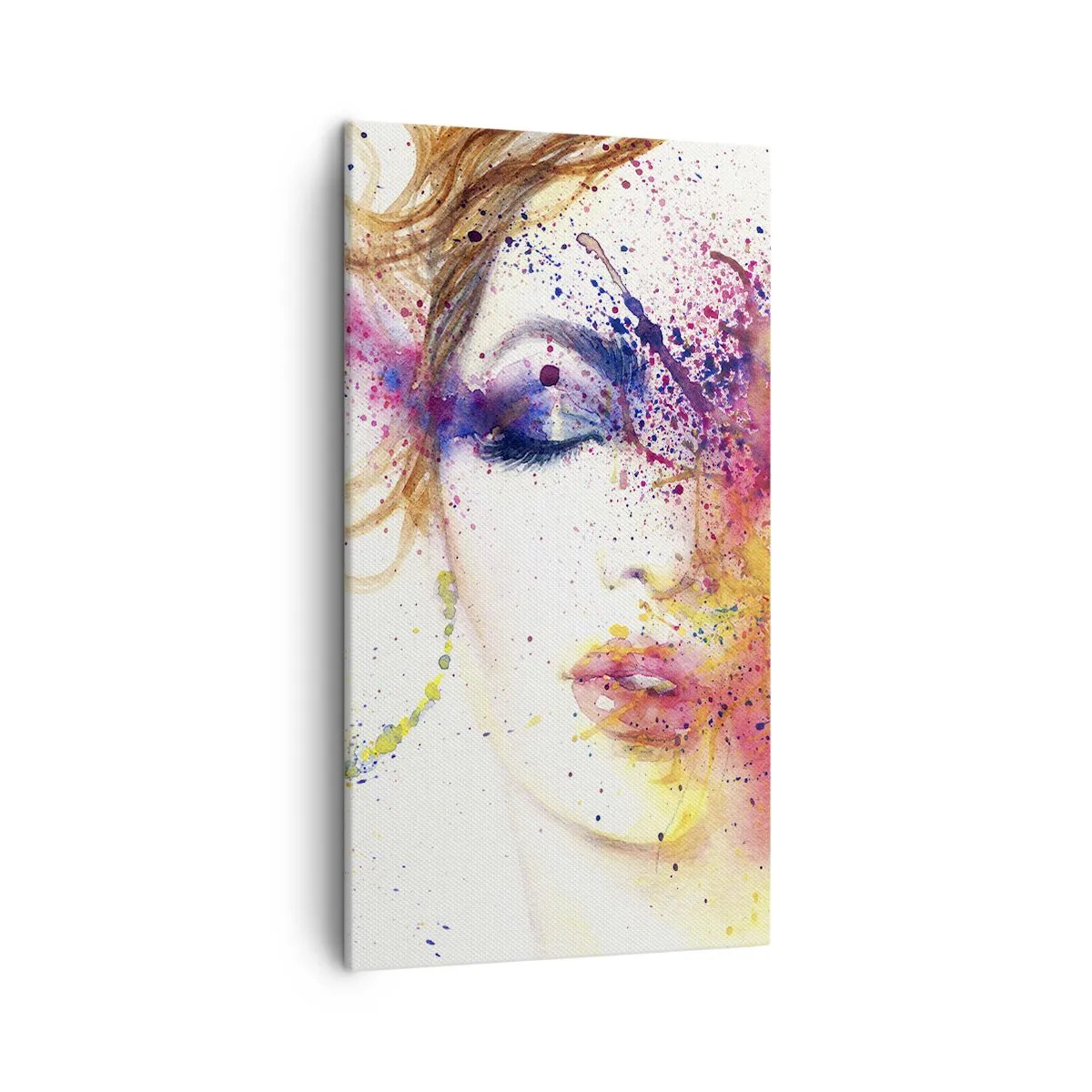 Impression sur toile - Image sur toile - Vertiges arc-en-ciel - 45x80 cm