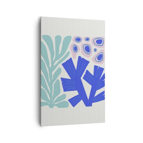 Impression sur toile - Image sur toile - Jardin sous-marin - 80x120 cm