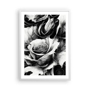 Affiche dans un cadre blanc - Poster - Toujours une reine - 50x70 cm