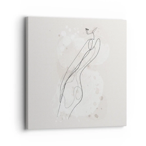 Impression sur toile - Image sur toile - Trompe l'oeil - 30x30 cm