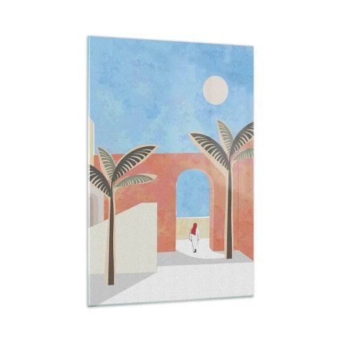 Impression sur verre - Image sur verre - Journée arabe - 70x100 cm