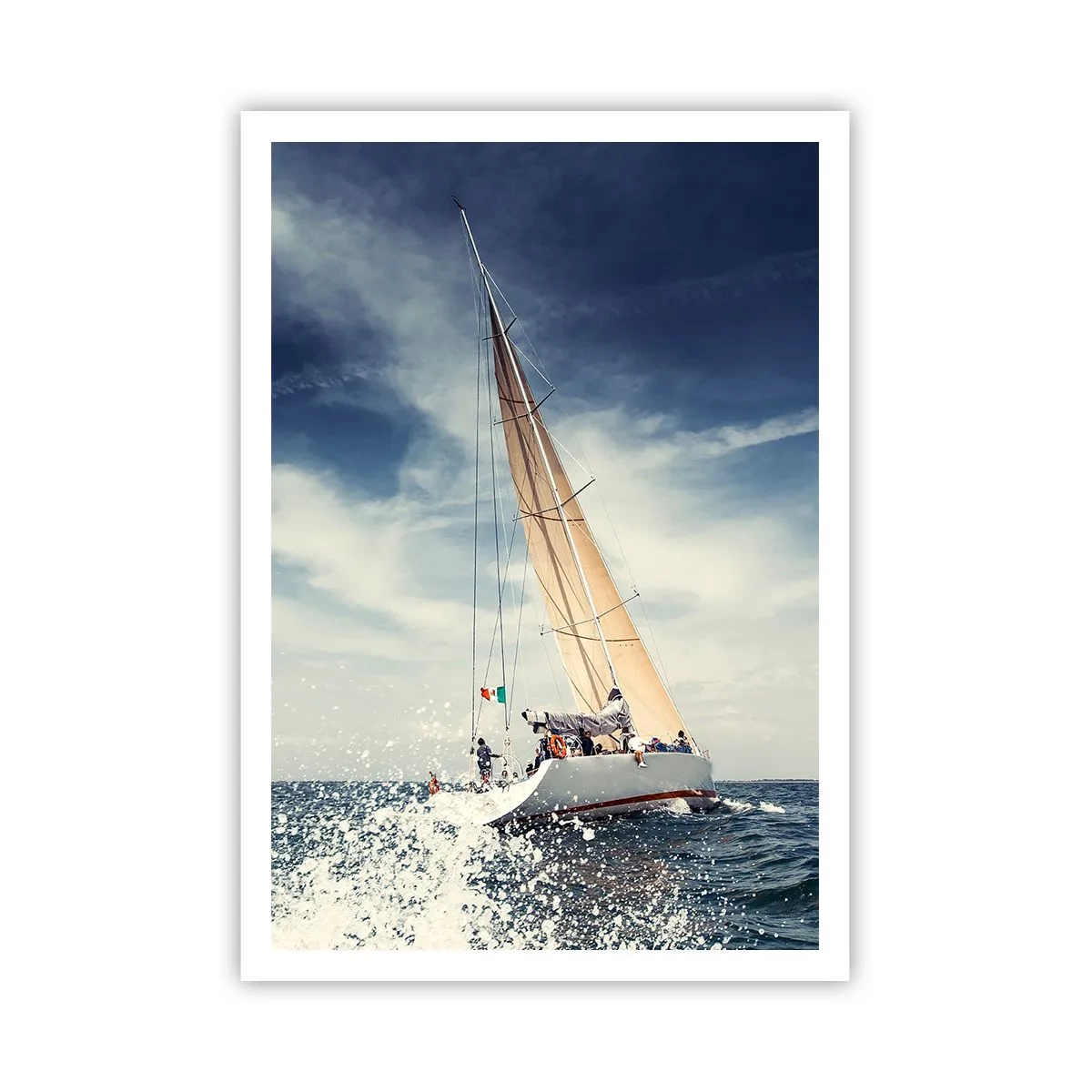 Affiche - Poster - Ils ne nous rattraperont pas ! - 70x100 cm