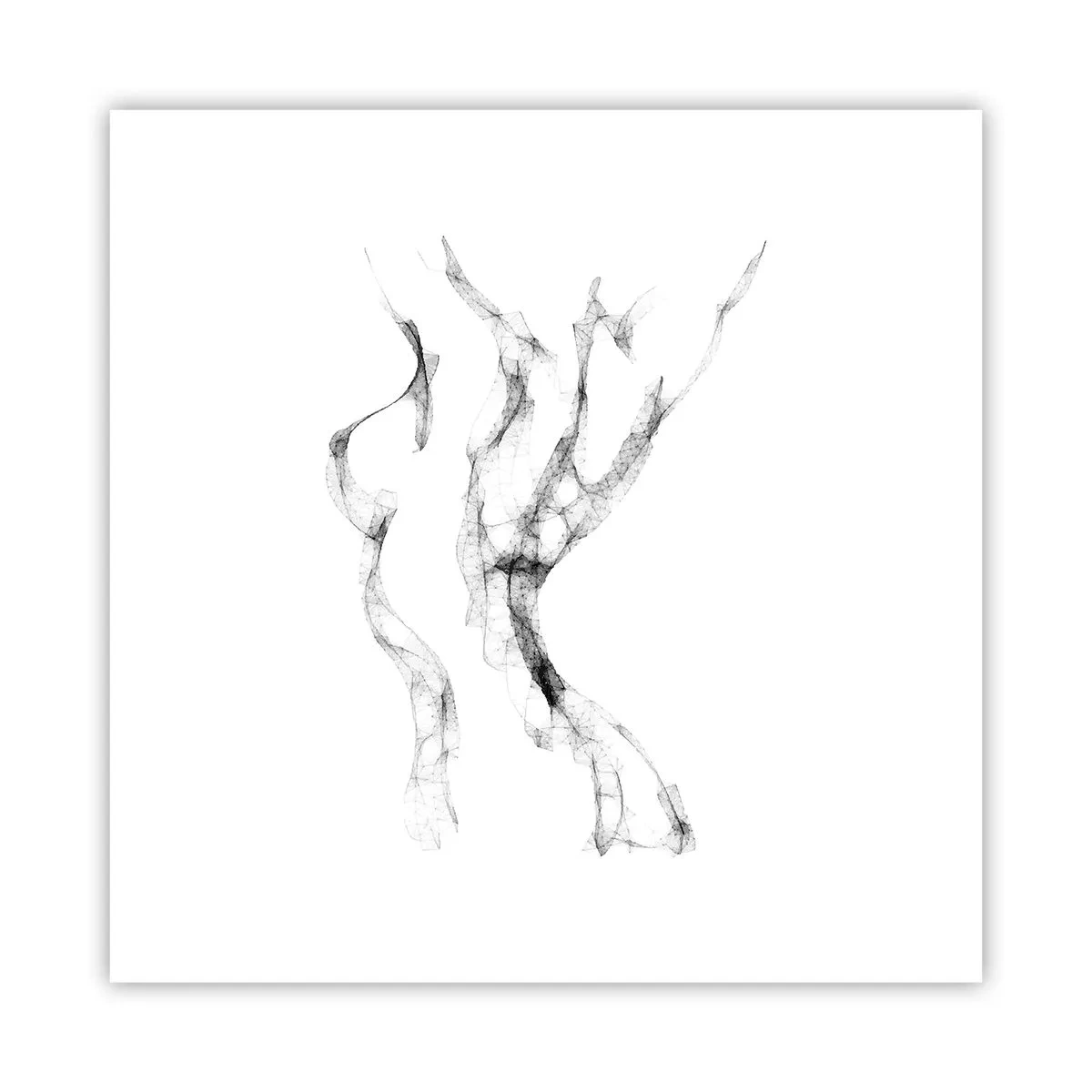 Affiche - Poster - Belle et forte - 40x40 cm