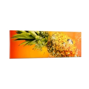 Impression sur verre - Image sur verre - Fraîcheur juteuse tropicale - 90x30 cm