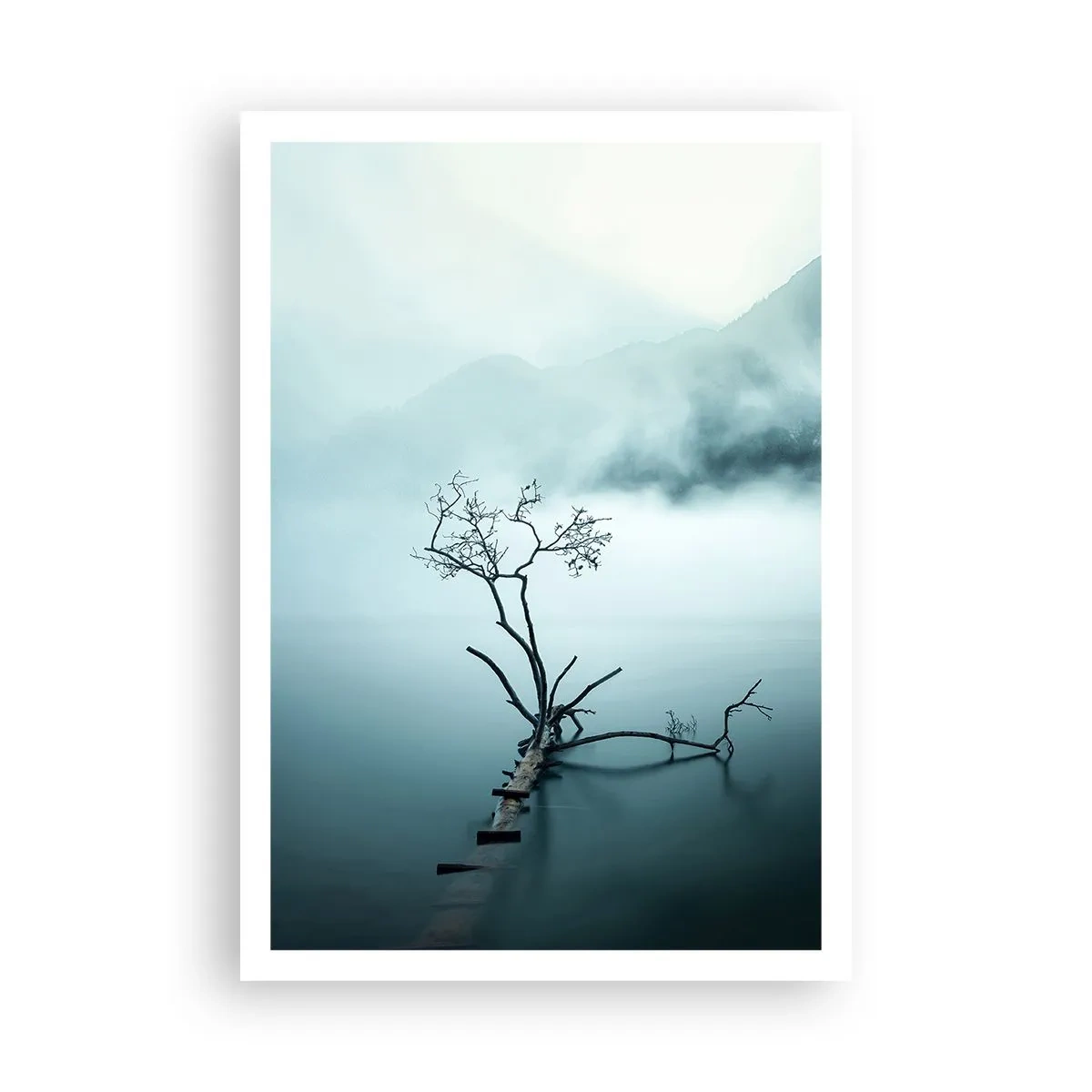 Affiche - Poster - D'eau et de brouillard - 70x100 cm