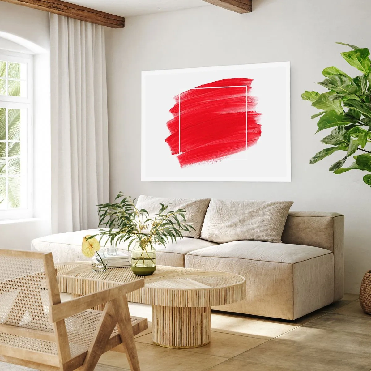 Affiche - Poster - En dehors du cadre - 50x40 cm
