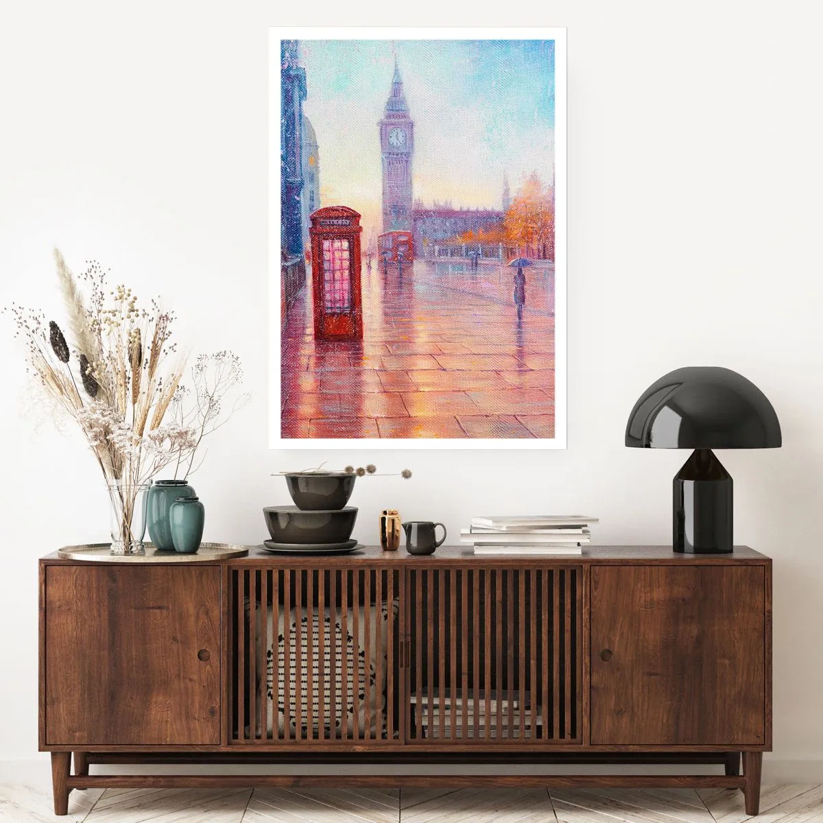 Affiche - Poster - Jour automnal londonien - 40x50 cm