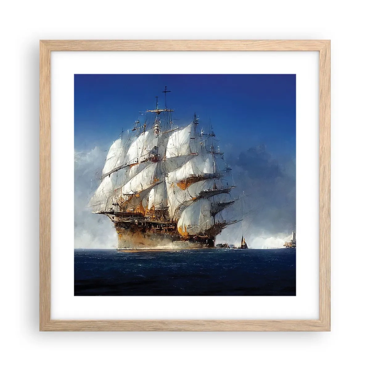Affiche dans un chêne clair - Poster - La grande gloire ! - 40x40 cm