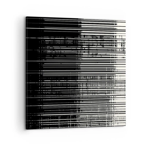 Impression sur toile - Image sur toile - Ondes et vibrations - 50x50 cm