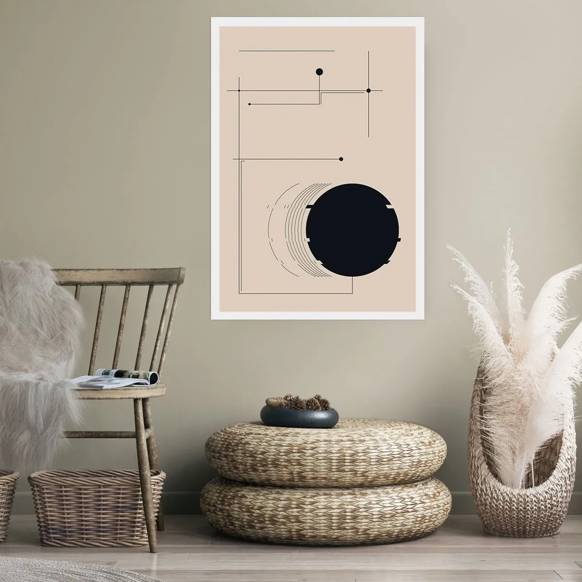 Affiche - Poster - Une composition flexible et dynamique - 30x40 cm