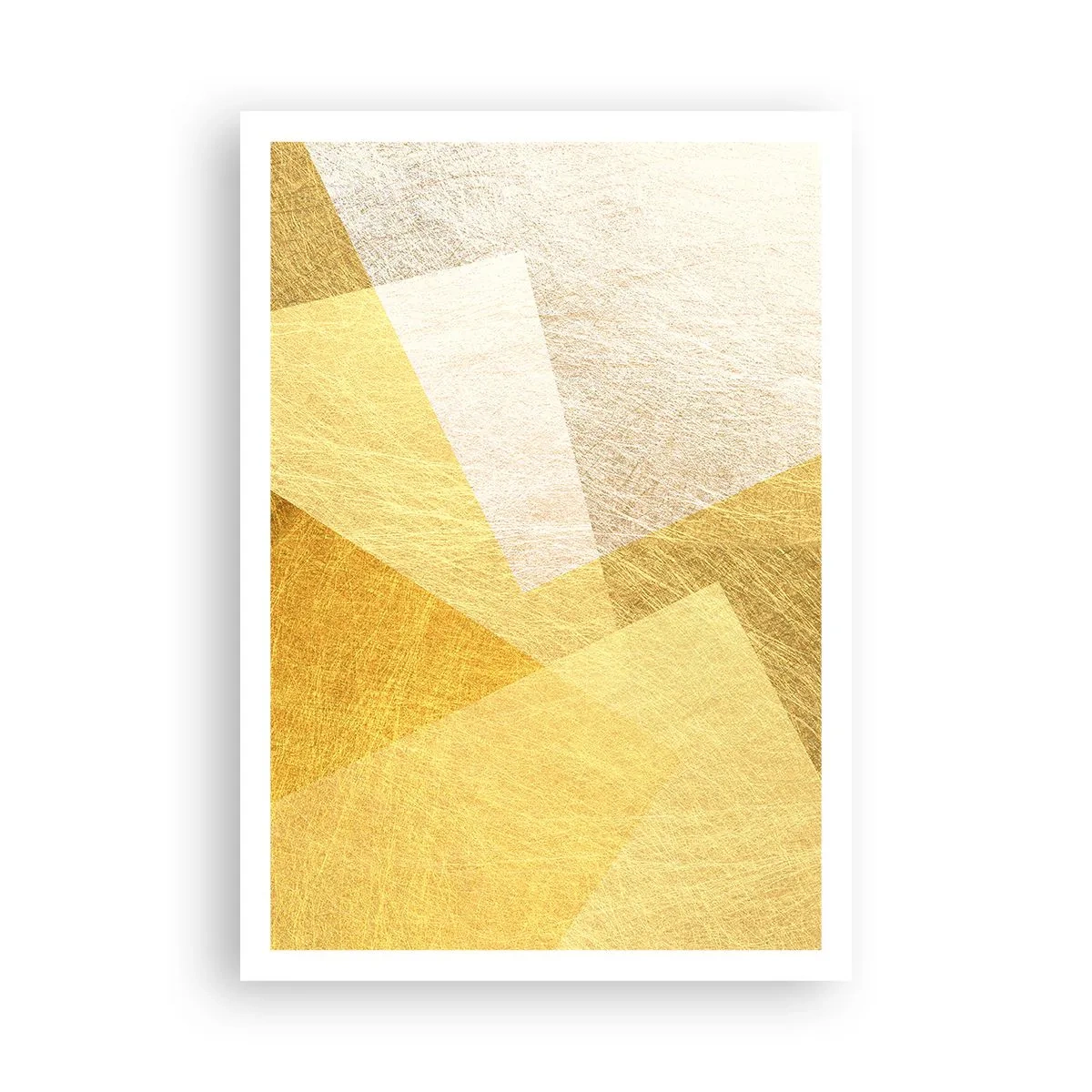 Affiche - Poster - Météo géométrique - 70x100 cm