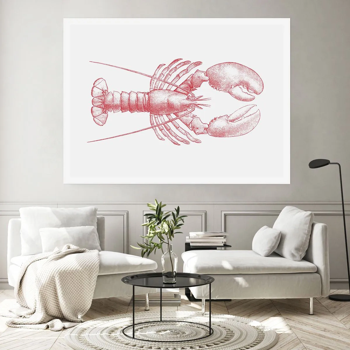 Affiche - Poster - Un homard digne d'Homère - 91x61 cm