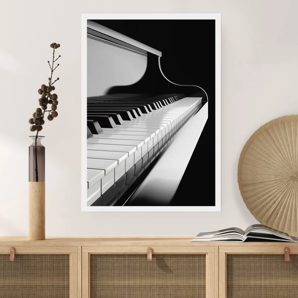 Affiche - Poster - Harmonie des formes et des couleurs - 70x100 cm