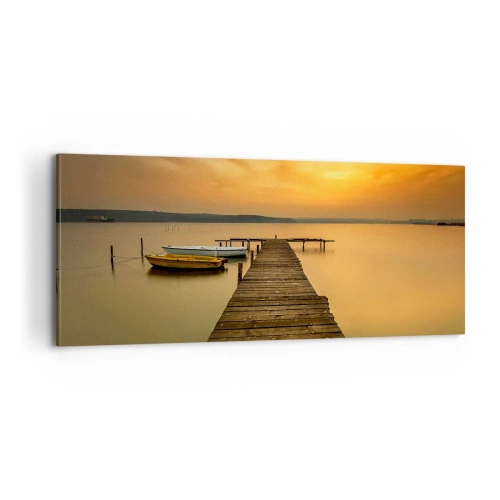 Impression sur toile - Image sur toile - Je t'ouvrirai le ciel d'or - 100x40 cm