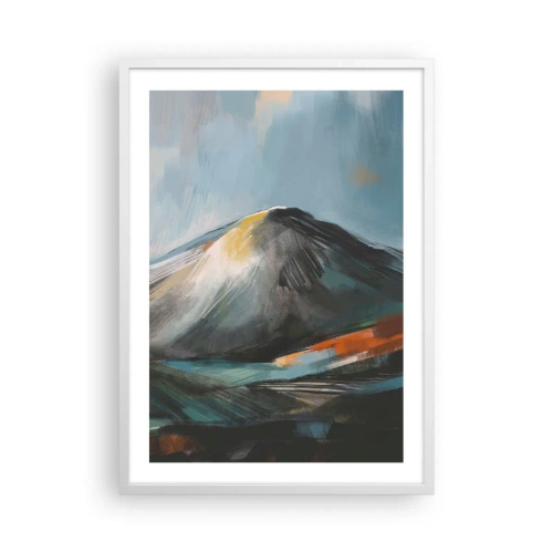 Affiche dans un cadre blanc - Poster - Brut et beau - 50x70 cm