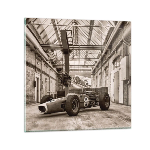 Impression sur verre - Image sur verre - Le repos du guerrier - 30x30 cm