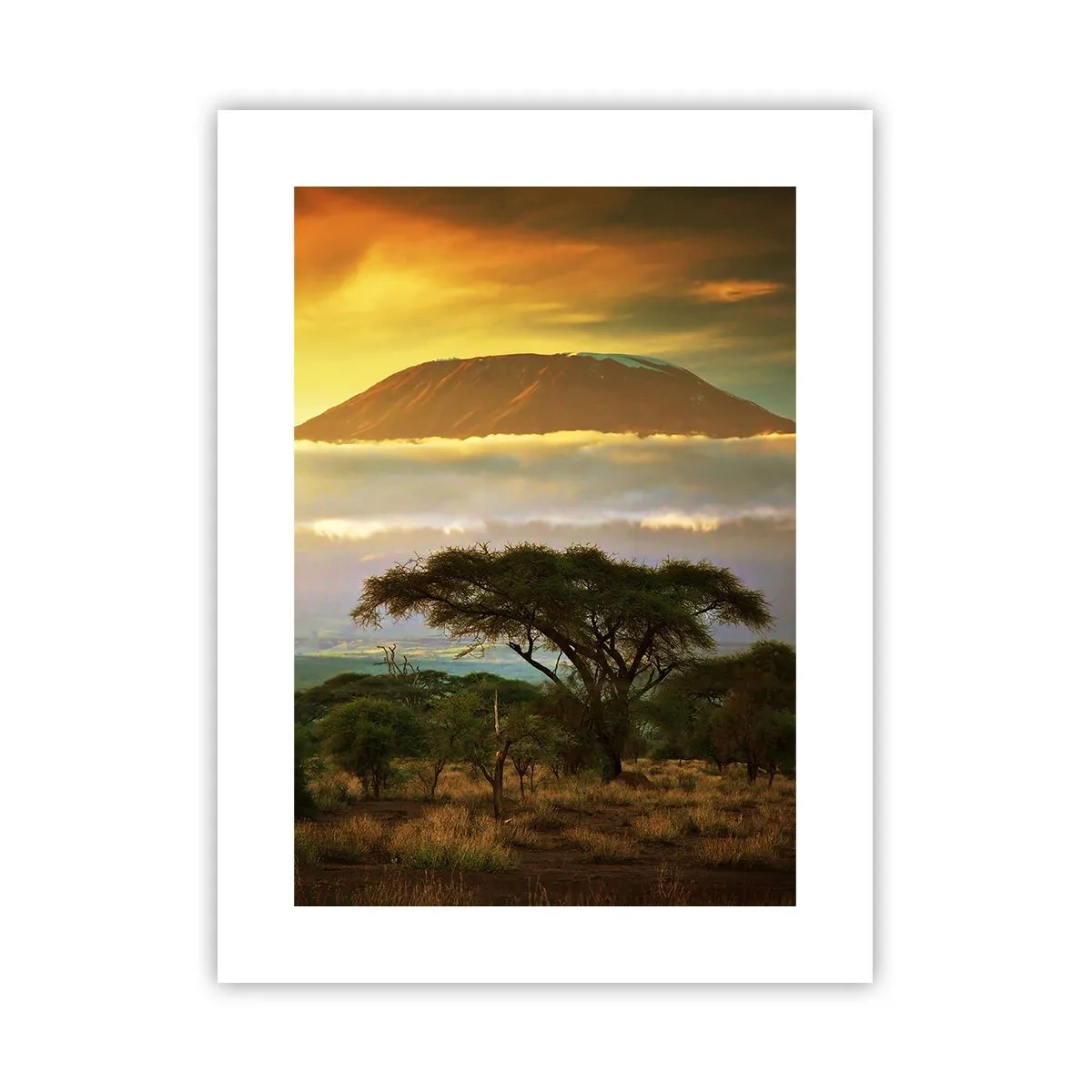Affiche - Poster - Un rêve de voyageur - 30x40 cm