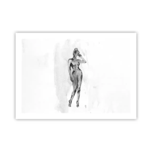 Affiche - Poster - Etude de l'idéal de la féminité - 70x50 cm