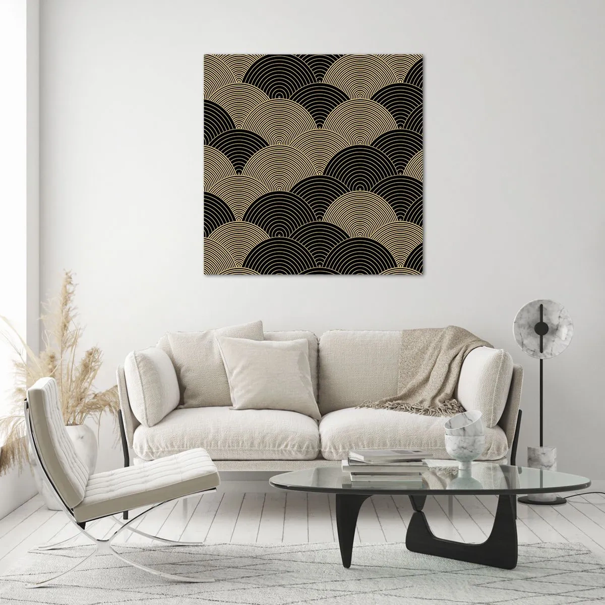 Impression sur verre - Image sur verre - Unité dans la multiplicité - 60x60 cm