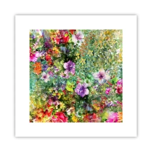 Affiche - Poster - En fleurs pour la perdition - 30x30 cm