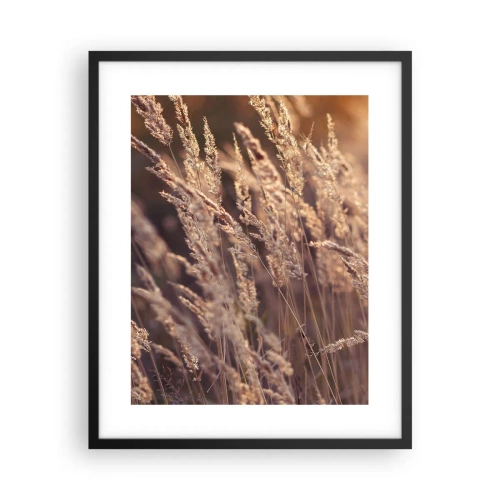 Affiche dans un cadre noir - Poster - Prêt à accueillir l'automne - 40x50 cm