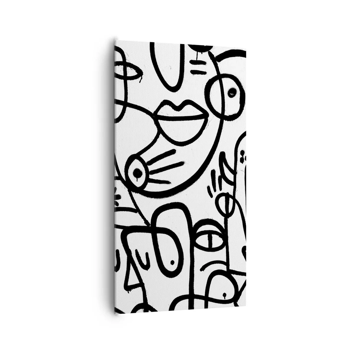 Impression sur toile - Image sur toile - Visages et mirages - 65x120 cm