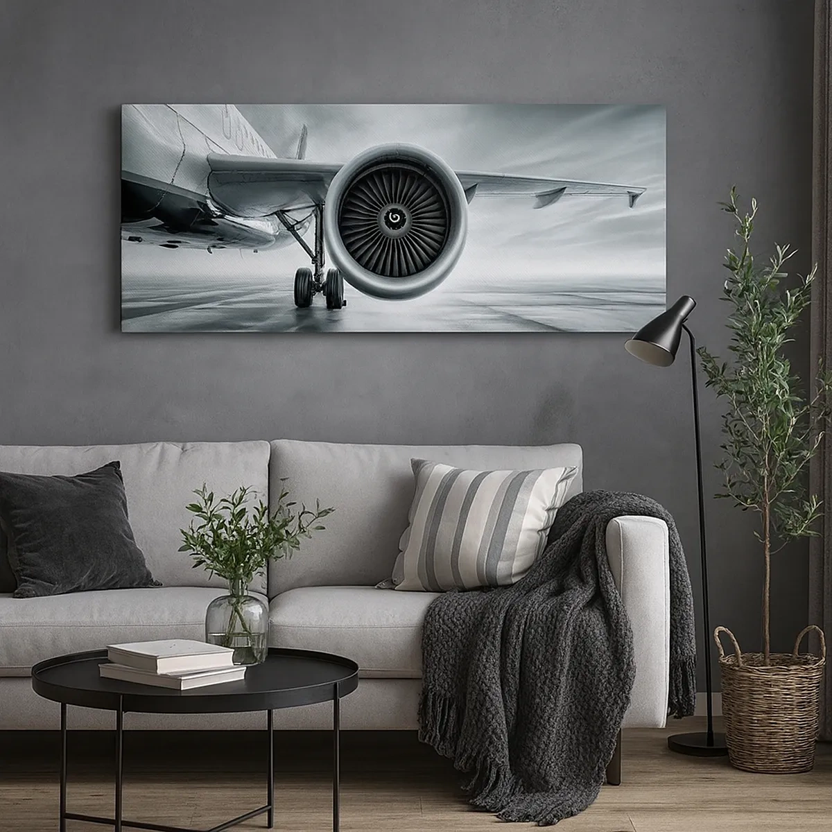 Impression sur toile - Image sur toile - Sent la force! - 30x30 cm