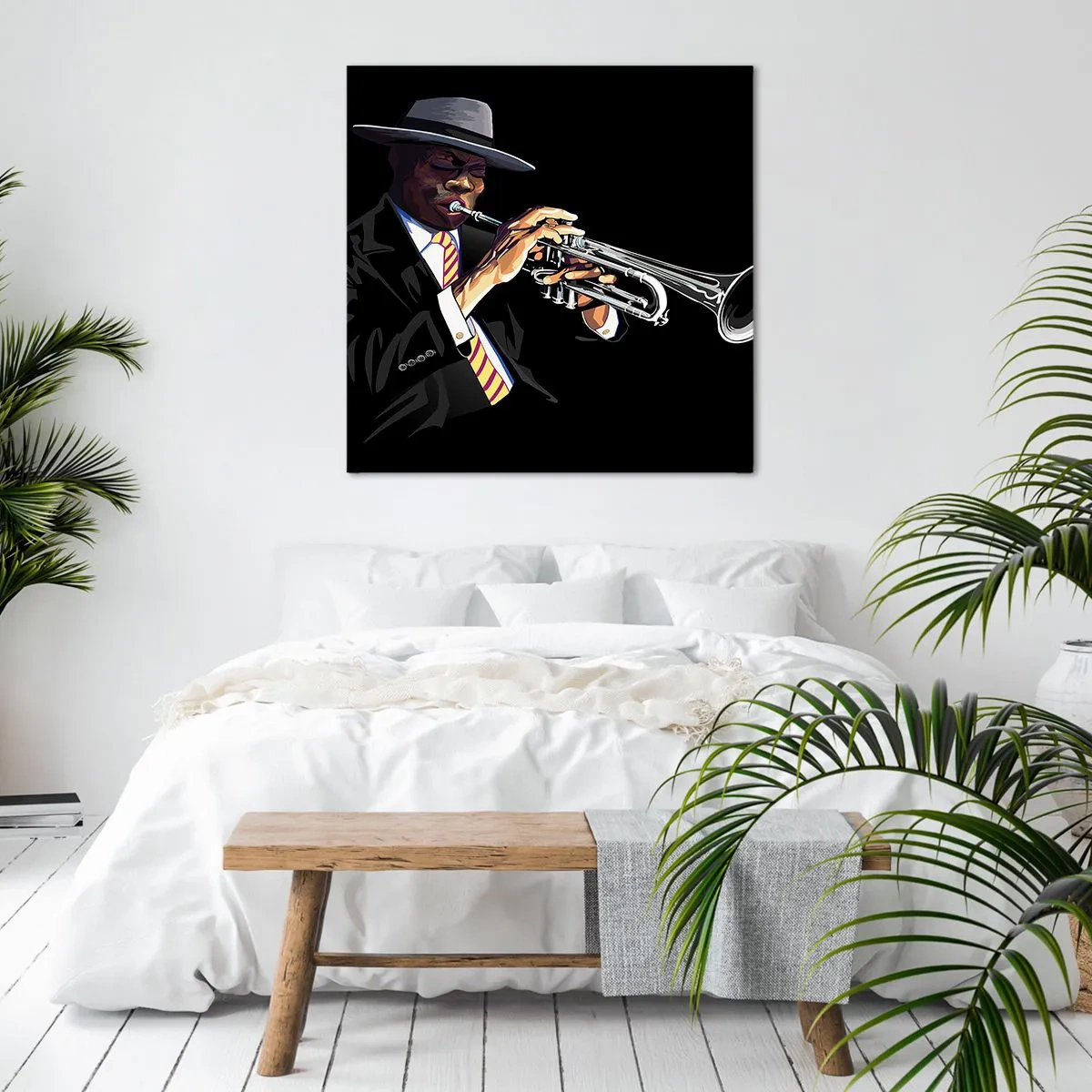 Impression sur toile - Image sur toile - Le charme de la vieille école - 60x60 cm