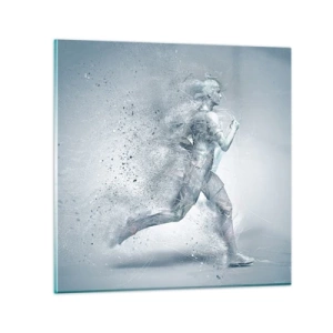 Impression sur verre - Image sur verre - Une énergie cristalline - 70x70 cm