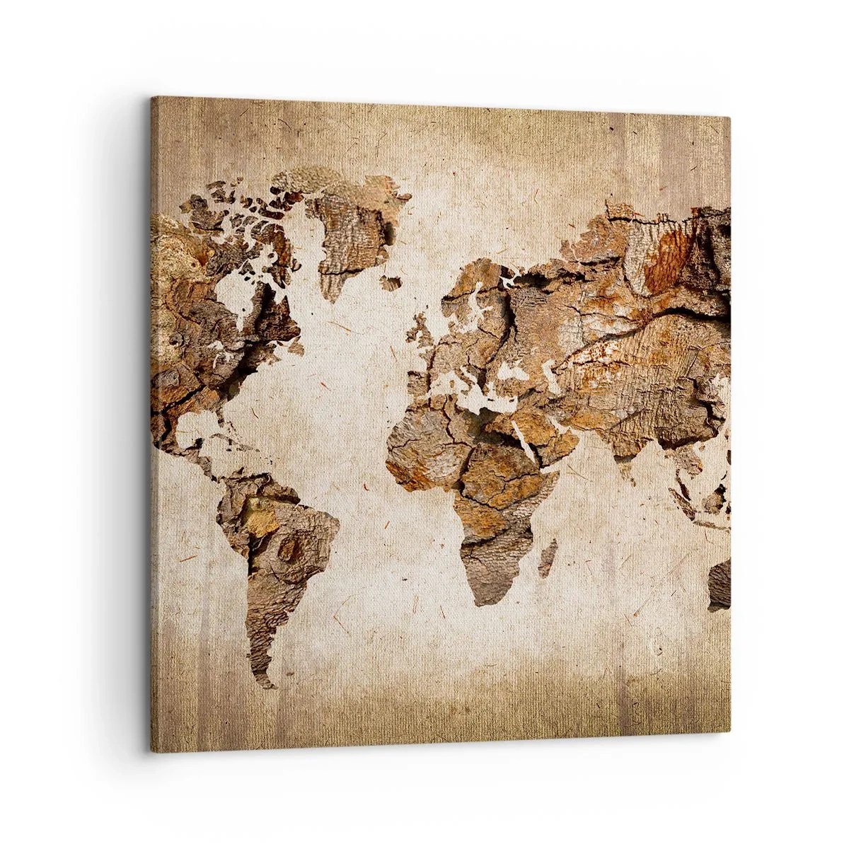 Impression sur toile - Image sur toile - Découverte du monde - 60x60 cm