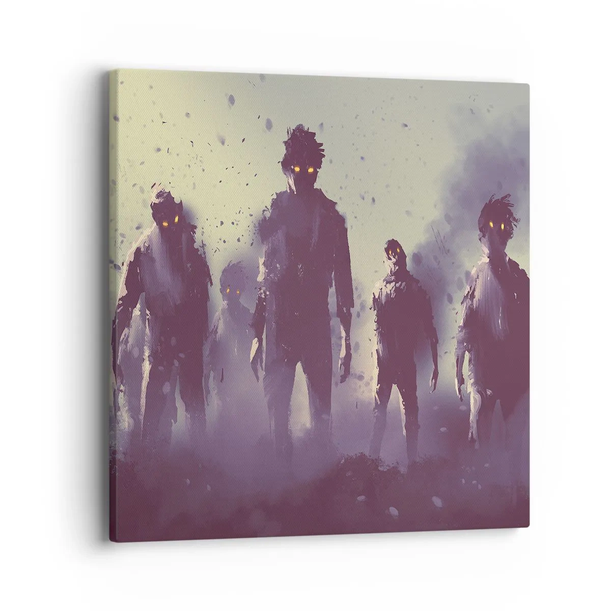 Impression sur toile - Image sur toile - Fais attention! Ils arrivent - 40x40 cm