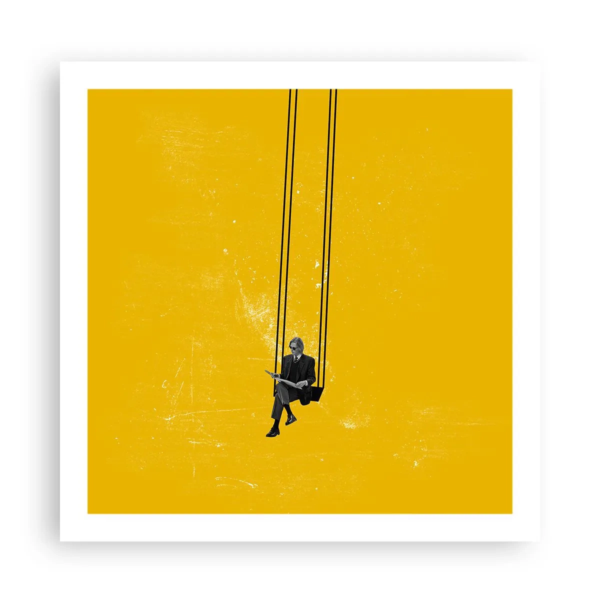 Affiche - Poster - Un jour comme tous les jours - 60x60 cm