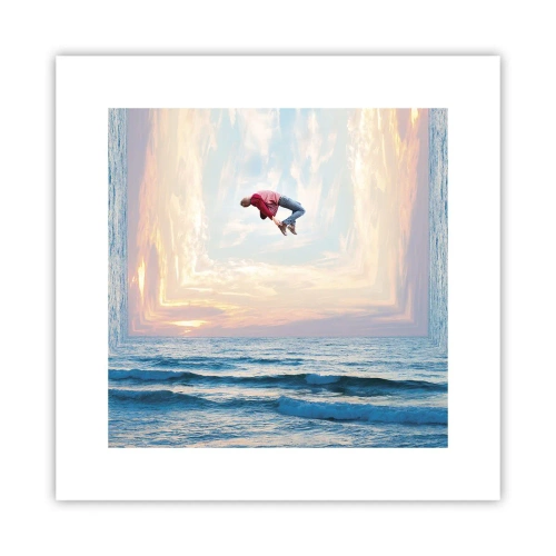 Affiche - Poster - Vers une autre dimension - 30x30 cm