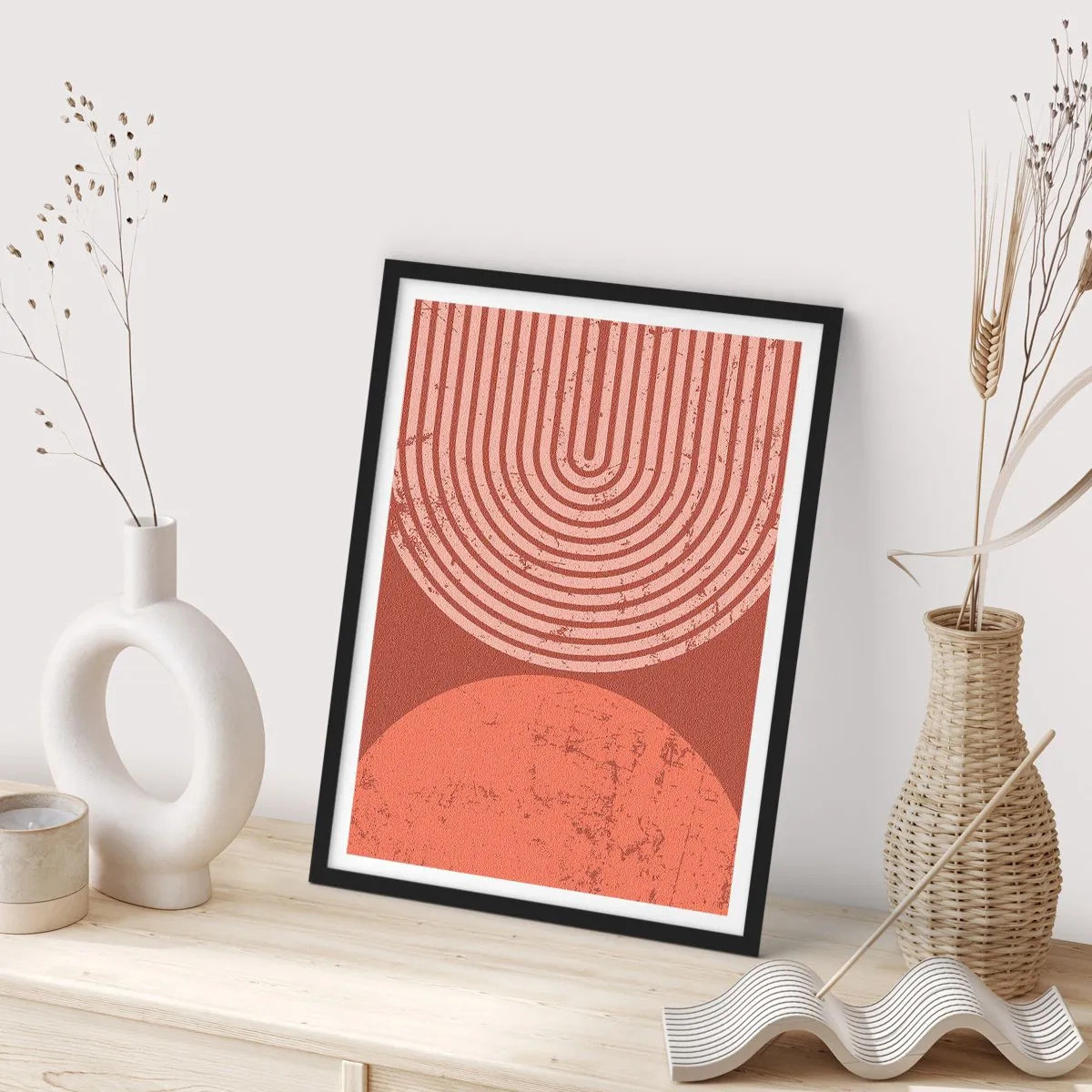 Affiche dans un cadre noir - Poster - Une relation proche - 61x91 cm