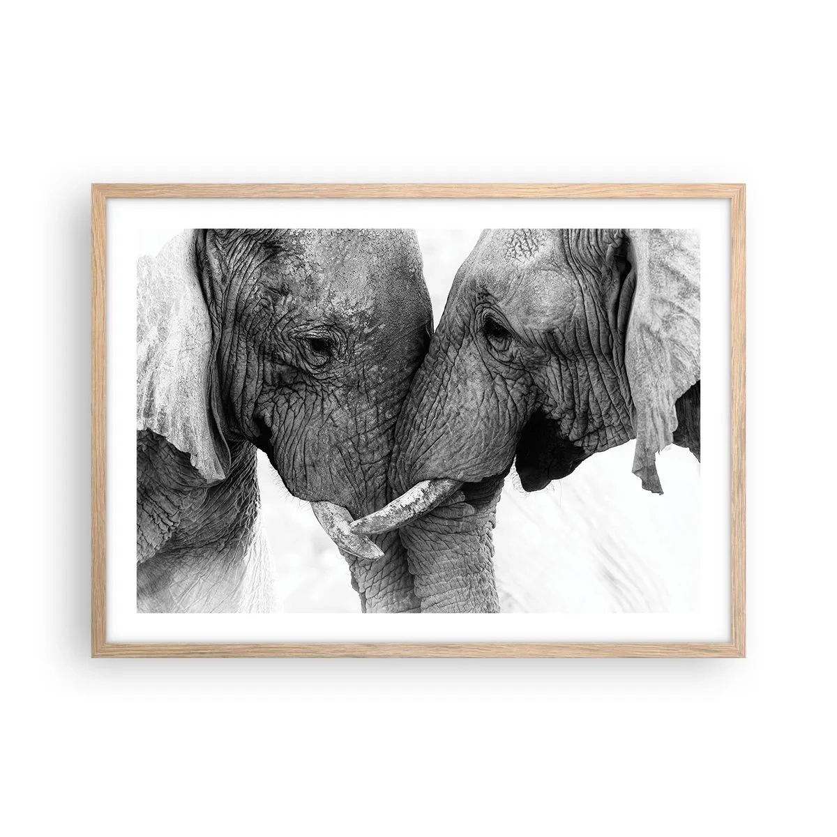 Affiche dans un chêne clair - Poster - Confession sincère - 70x50 cm