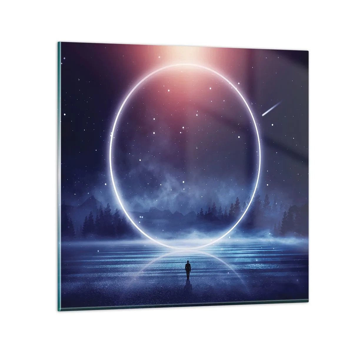 Impression sur verre - Image sur verre - Ils sont déjà là... - 70x70 cm