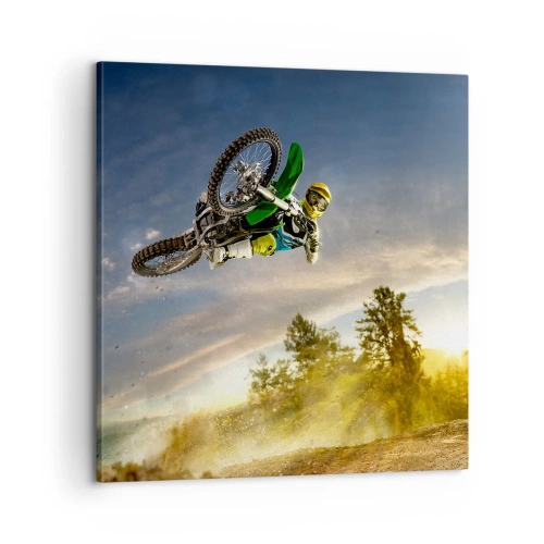 Impression sur toile - Image sur toile - Activez les émotions ! - 60x60 cm