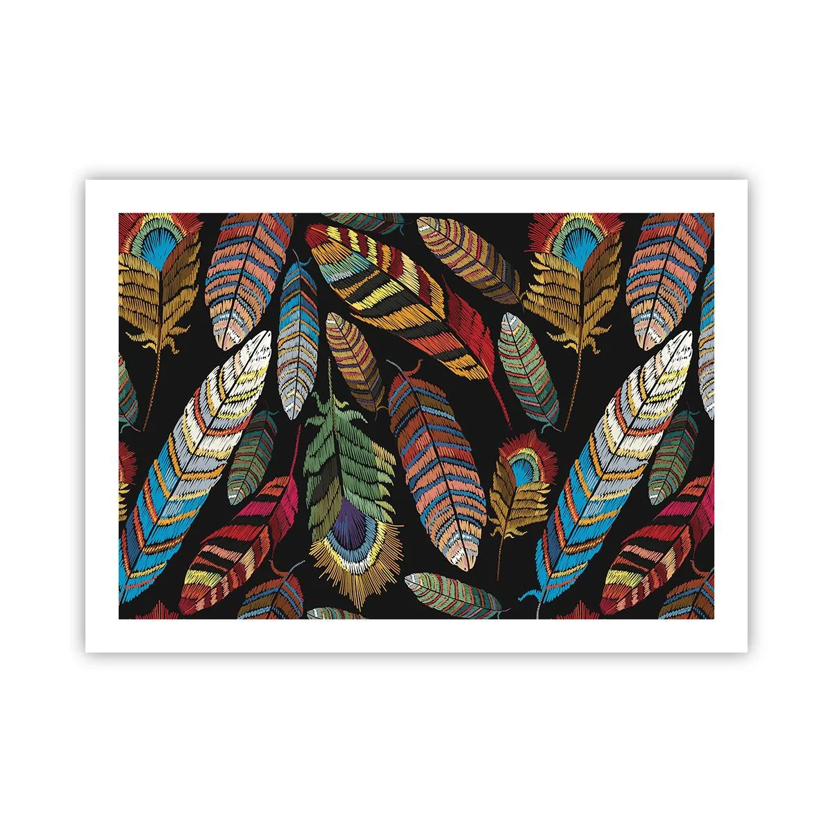 Affiche - Poster - Le carnaval des oiseaux - 70x50 cm