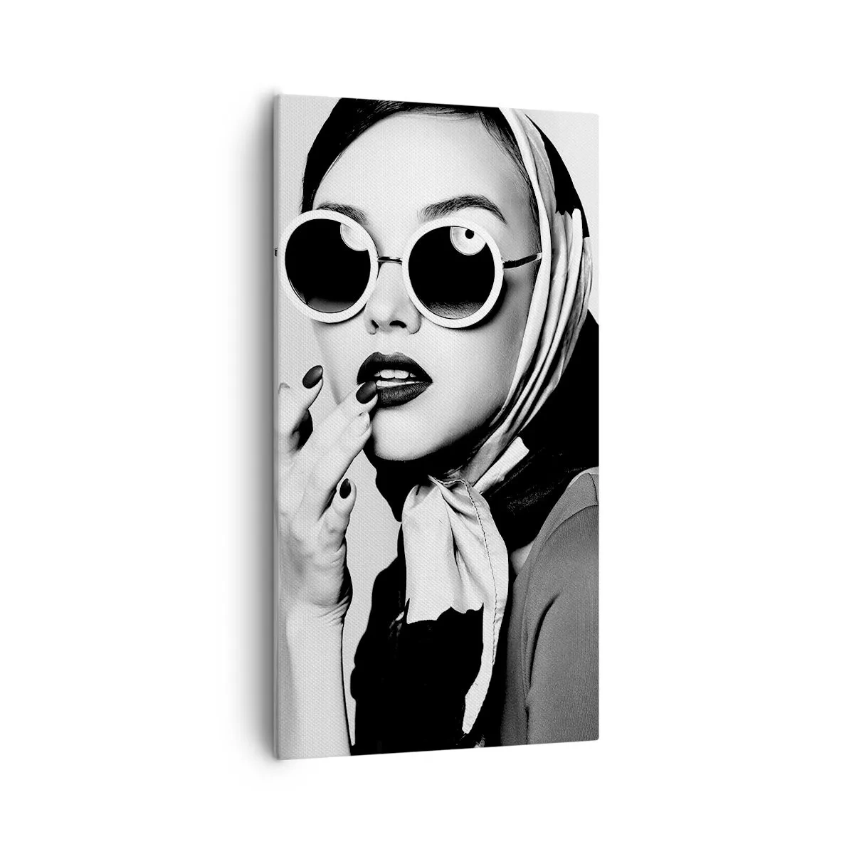 Impression sur toile - Image sur toile - Salutations des années 60 - 55x100 cm