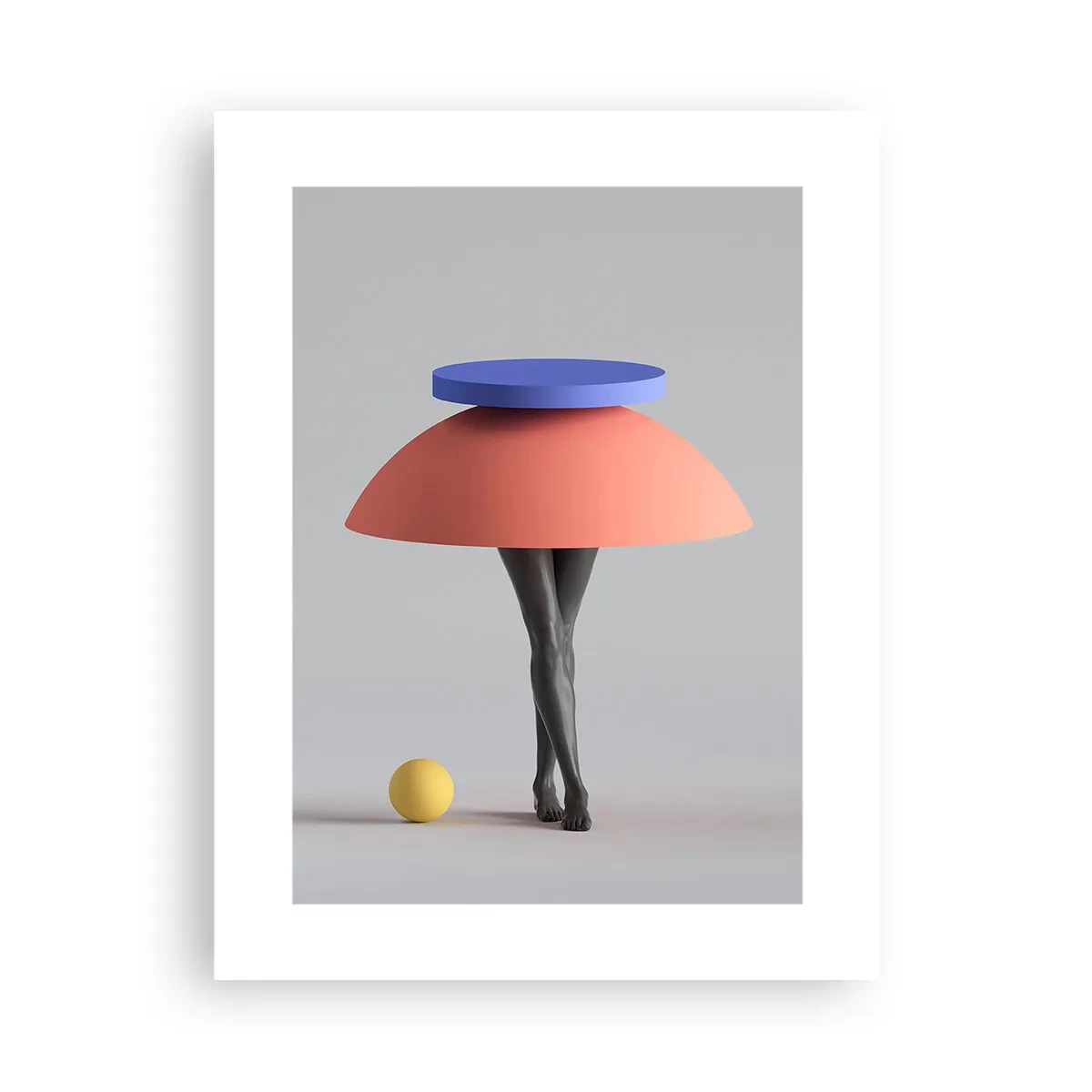 Affiche - Poster - Composition surréaliste - 30x40 cm
