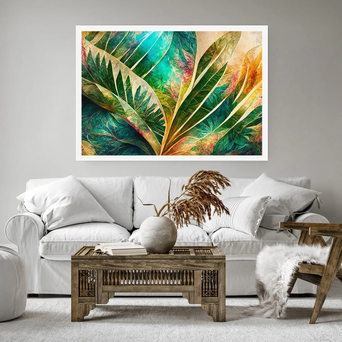 Affiche - Poster - Les couleurs des tropiques - 70x50 cm